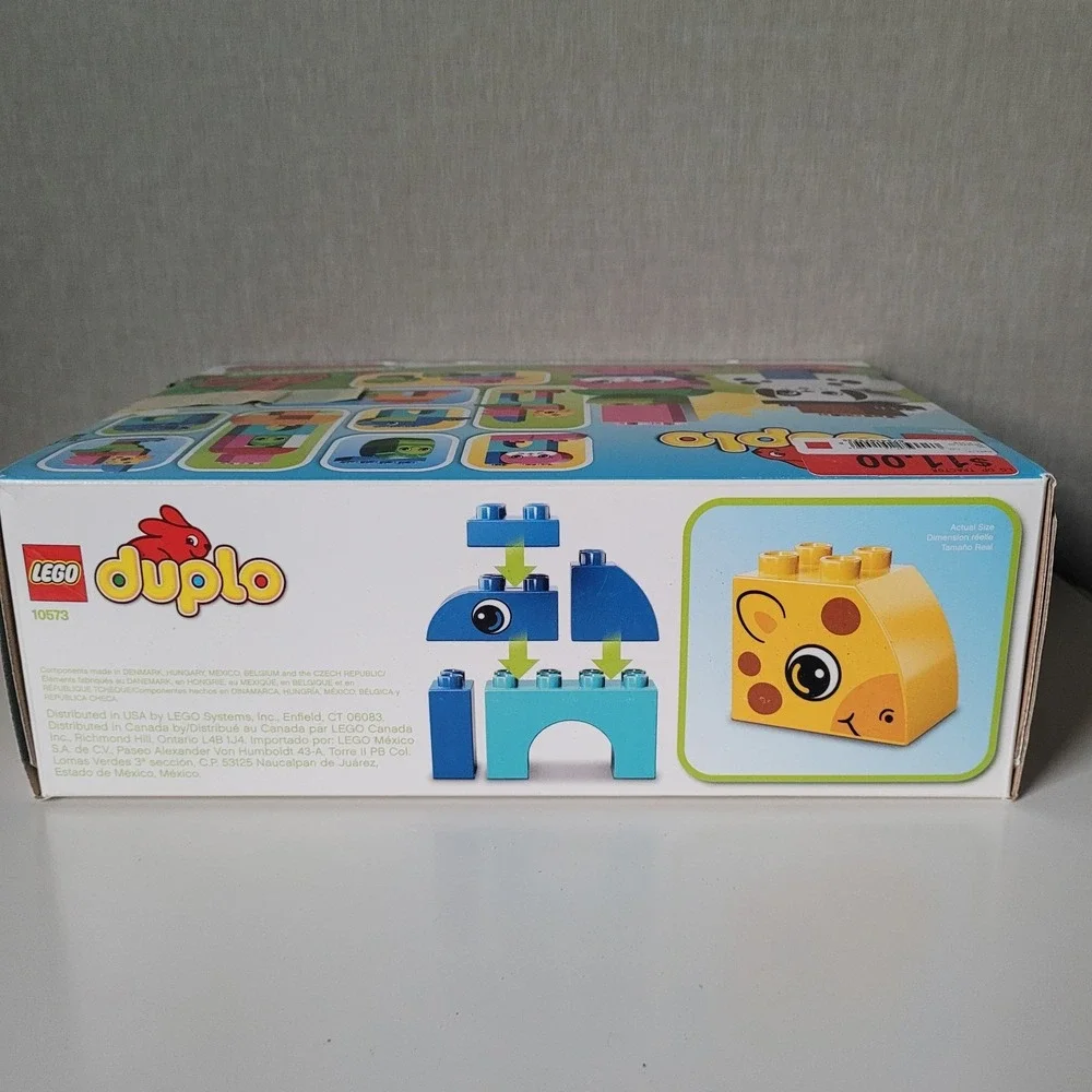 LEGO DUPLO Creative Animals Set 10673 (25 Pcs) 100% Complete Box & Cards